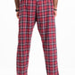 Flannel Plaid Red/White Relaxed Winter Pajama