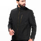 Men Black Softshell Jacket