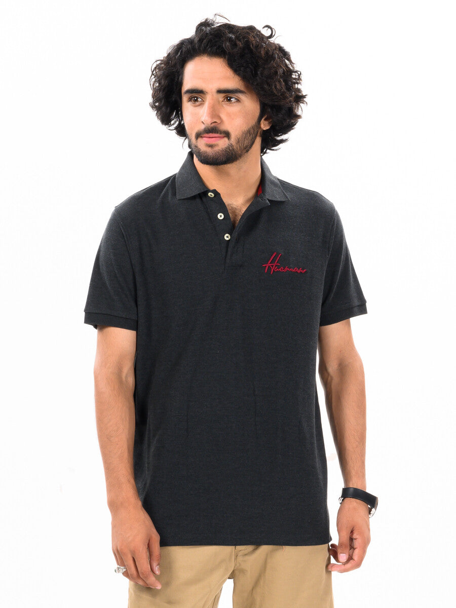 Men's Black Polo Shirt