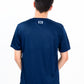 Men’s Navy Blue Custom Fit Crew Neck T-Shirt