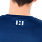 Men’s Navy Blue Custom Fit Crew Neck T-Shirt