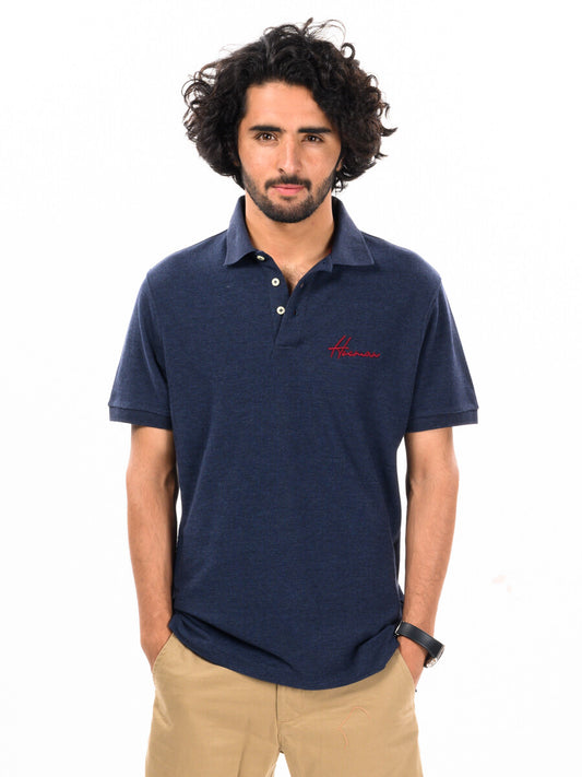 Navy Blue Regular Fit Men’s Polo Shirt