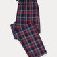 Red & Navy Flannel Relaxed Winter Pajamas - Pack of 2
