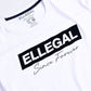 SF Flock White Cotton Tee Shirt