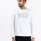 White Fleece Men's Sweatshirt